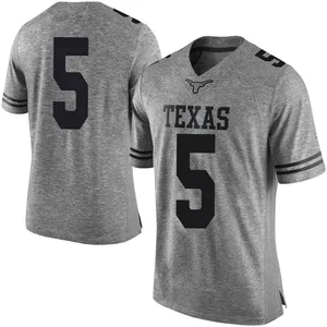 Adonai Mitchell Texas Longhorns Men's Limited Mens Football College Jersey - Gray