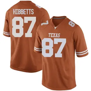 Austin Hibbetts Nike Texas Longhorns Men's Game Mens Football College Jersey - Orange
