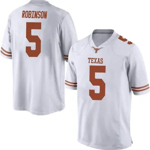 Bijan Robinson Nike Texas Longhorns Men's Game Mens Football College Jersey - White