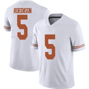 Bijan Robinson Nike Texas Longhorns Men's Limited Alternate Football Jersey - White