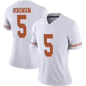 Bijan Robinson Nike Texas Longhorns Women's Limited Alternate Football Jersey - White