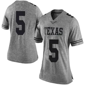 Bijan Robinson Nike Texas Longhorns Women's Limited Women Football College Jersey - Gray