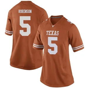 Bijan Robinson Nike Texas Longhorns Women's Replica Women Football College Jersey - Orange