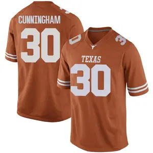 Brock Cunningham Nike Texas Longhorns Men's Game Mens Football College Jersey - Orange
