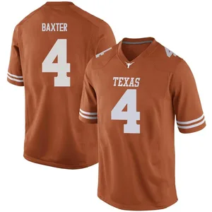 CJ Baxter Nike Texas Longhorns Men's Game Mens Football College Jersey - Orange