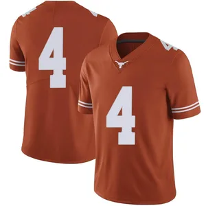 CJ Baxter Nike Texas Longhorns Men's Limited Mens Football College Jersey - Orange