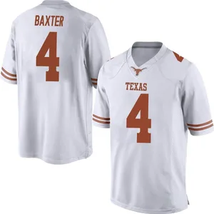 CJ Baxter Nike Texas Longhorns Men's Replica Mens Football College Jersey - White