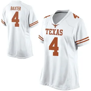 CJ Baxter Nike Texas Longhorns Women's Game Football College Jersey - White