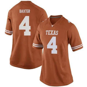 CJ Baxter Nike Texas Longhorns Women's Replica Women Football College Jersey - Orange