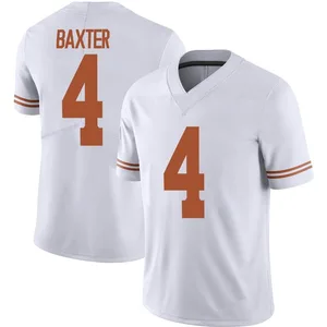 CJ Baxter Nike Texas Longhorns Youth Limited Alternate Football Jersey - White