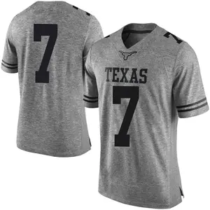 Caden Sterns Texas Longhorns Men's Limited Mens Football College Jersey - Gray