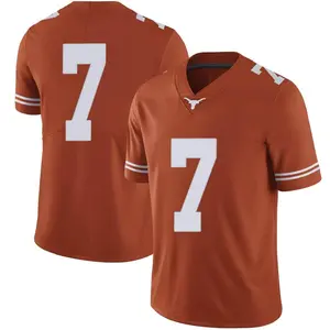 Caden Sterns Texas Longhorns Men's Limited Mens Football College Jersey - Orange