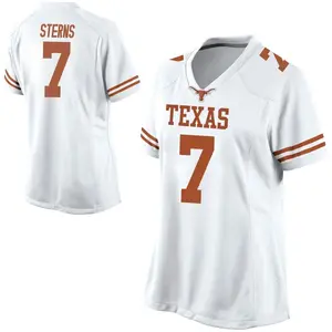 Caden Sterns Nike Texas Longhorns Women's Replica Football College Jersey - White