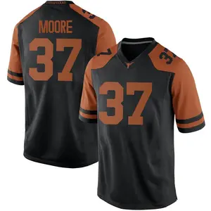 Chase Moore Nike Texas Longhorns Men's Game Mens Football College Jersey - Black