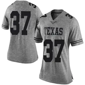Chase Moore Nike Texas Longhorns Women's Limited Women Football College Jersey - Gray