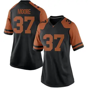 Chase Moore Nike Texas Longhorns Women's Replica Women Football College Jersey - Black