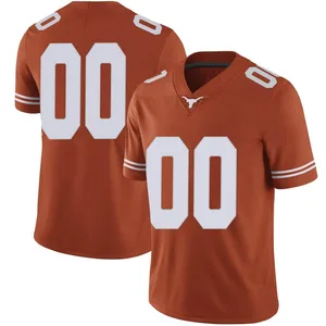 Custom Nike Texas Longhorns Men's Limited Mens Football College Jersey - Orange