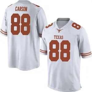 Daniel Carson Nike Texas Longhorns Men's Replica Mens Football College Jersey - White