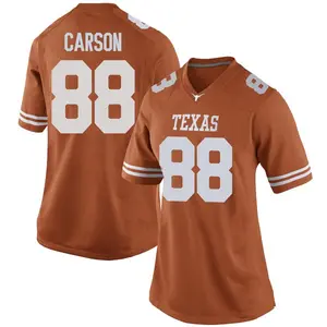 Daniel Carson Nike Texas Longhorns Women's Game Women Football College Jersey - Orange