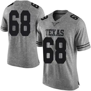 Derek Kerstetter Nike Texas Longhorns Men's Limited Mens Football College Jersey - Gray