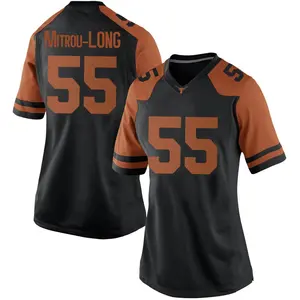 Elijah Mitrou-Long Nike Texas Longhorns Women's Replica Women Football College Jersey - Black
