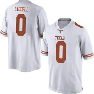 Gerald Liddell Nike Texas Longhorns Men's Game Mens Football College Jersey - White