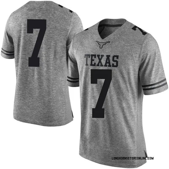Jahdae Barron Nike Texas Longhorns Men's Limited Mens Football College Jersey - Gray