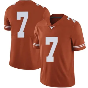 Jahdae Barron Texas Longhorns Men's Limited Mens Football College Jersey - Orange