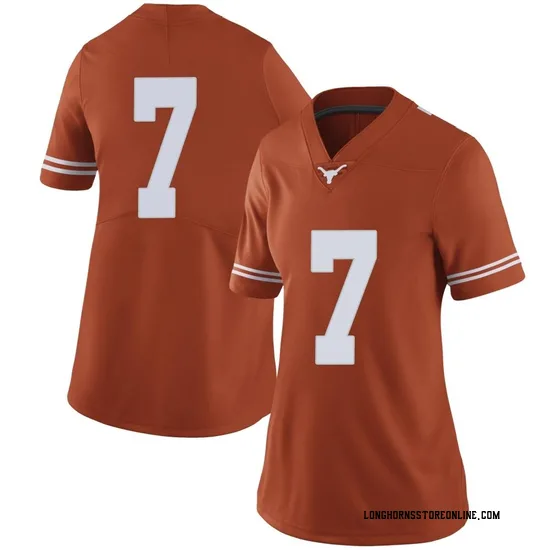 Jahdae Barron Nike Texas Longhorns Women's Limited Women Football College Jersey - Orange