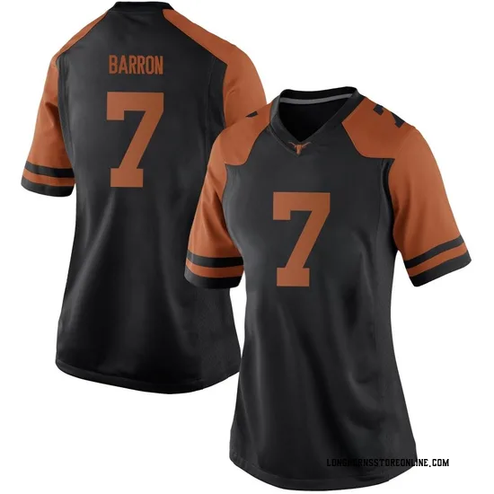 Jahdae Barron Nike Texas Longhorns Women's Replica Women Football College Jersey - Black