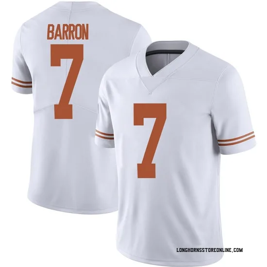 Jahdae Barron Nike Texas Longhorns Youth Limited Alternate Football Jersey - White