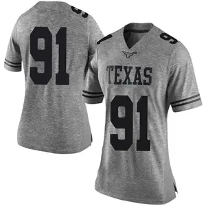 Jamari Chisholm Nike Texas Longhorns Women's Limited Women Football College Jersey - Gray