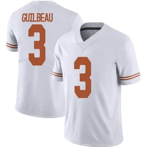 Jaylon Guilbeau Nike Texas Longhorns Men's Limited Alternate Football Jersey - White