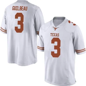 Jaylon Guilbeau Nike Texas Longhorns Men's Replica Mens Football College Jersey - White