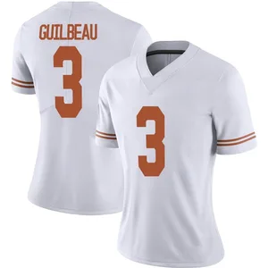 Jaylon Guilbeau Nike Texas Longhorns Women's Limited Alternate Football Jersey - White