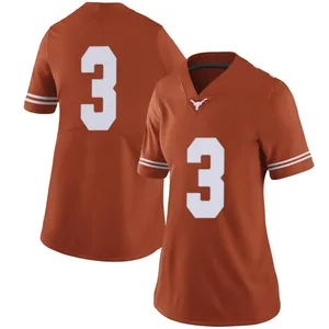 Jaylon Guilbeau Nike Texas Longhorns Women's Limited Women Football College Jersey - Orange