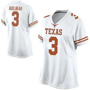 Jaylon Guilbeau Nike Texas Longhorns Women's Replica Football College Jersey - White