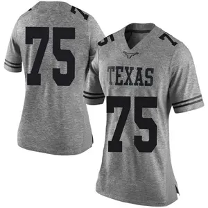 Junior Angilau Nike Texas Longhorns Women's Limited Women Football College Jersey - Gray