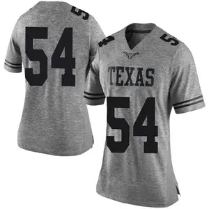 Justin Mader Nike Texas Longhorns Women's Limited Women Football College Jersey - Gray