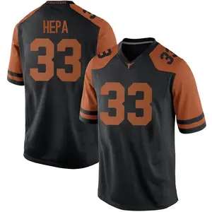 Kamaka Hepa Nike Texas Longhorns Men's Game Mens Football College Jersey - Black