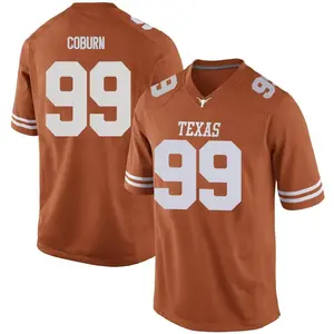 Keondre Coburn Nike Texas Longhorns Men's Game Mens Football College Jersey - Orange