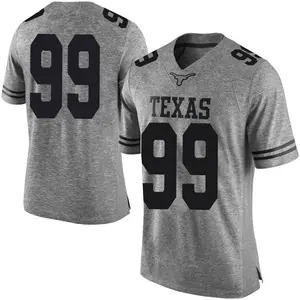 Keondre Coburn Nike Texas Longhorns Men's Limited Mens Football College Jersey - Gray