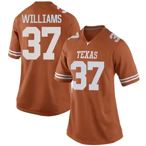 Michael Williams Nike Texas Longhorns Women's Game Women Football College Jersey - Orange