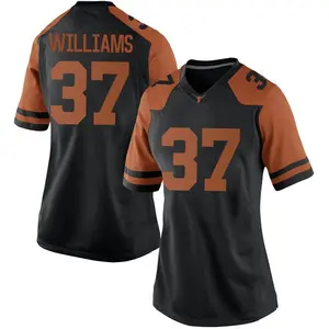 Michael Williams Nike Texas Longhorns Women's Replica Women Football College Jersey - Black