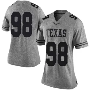 Moro Ojomo Nike Texas Longhorns Women's Limited Women Football College Jersey - Gray