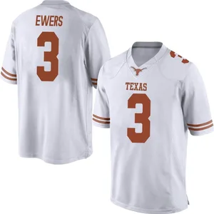 Quinn Ewers Nike Texas Longhorns Men's Replica Mens Football College Jersey - White