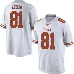 Reese Leitao Nike Texas Longhorns Men's Game Mens Football College Jersey - White