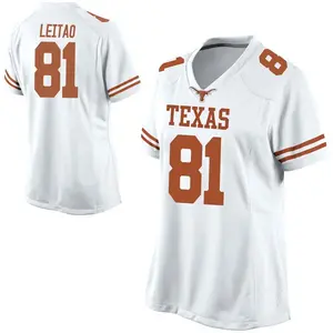 Reese Leitao Nike Texas Longhorns Women's Game Football College Jersey - White
