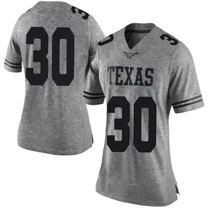 Toneil Carter Nike Texas Longhorns Women's Limited Women Football College Jersey - Gray