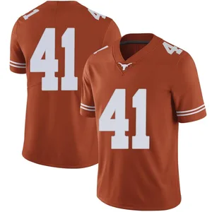 Ziky Umeozulu Nike Texas Longhorns Men's Limited Mens Football College Jersey - Orange